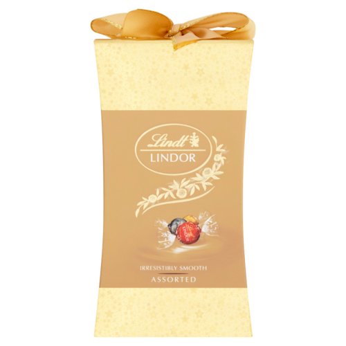 Lindt Lindor tejcsokoládé, fehér és keserű csokoládé praliné finom krémes töltelékkel 75 g