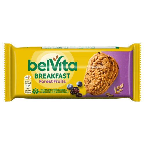Belvita Erdei Gyümölcsös, Gabonás Keksz 50g