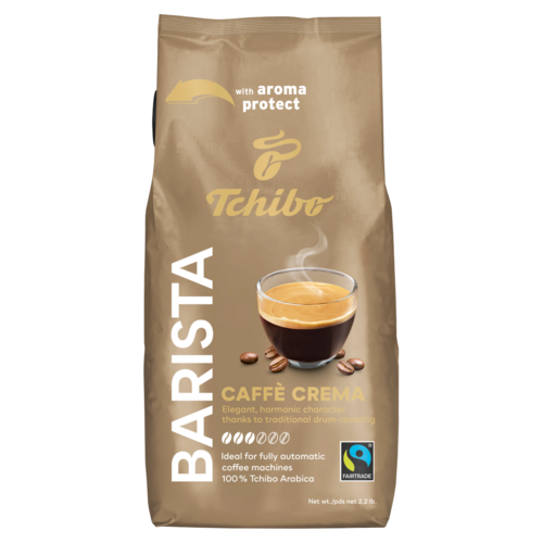 Tchibo Barista Caffè Crema szemes, pörkölt kávé 1000 g