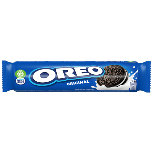 Oreo Original Vaníliaízű Töltelékkel Töltött Kakaós Keksz 154 G