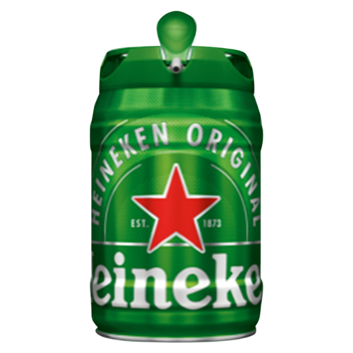 Heineken Original minőségi világos sör 5% 5 l hordó