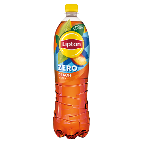 Lipton Ice Tea Zero energiamentes, őszibarack ízű üdítőital feketetea-kivonattal 1,5 l
