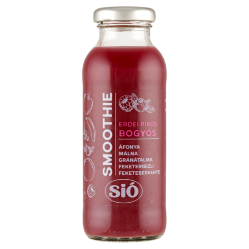 Sió erdei piros bogyós smoothie 0,25 l
