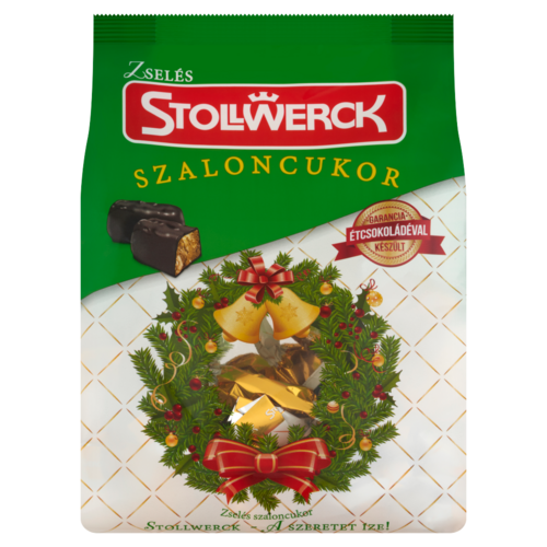 Stollwerck étcsokoládéval mártott narancs és citrom ízű zselés szaloncukor 350 g