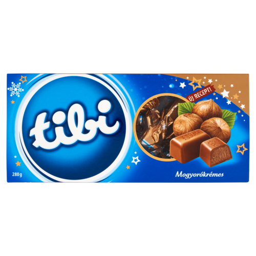 Tibi tejcsokoládés praliné mogyorókrémmel szaloncukor 280 g