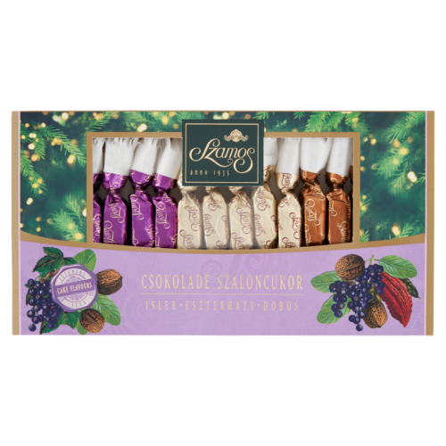 Szamos töltött csokoládé szaloncukor válogatás sütemény ízekkel 140 g
