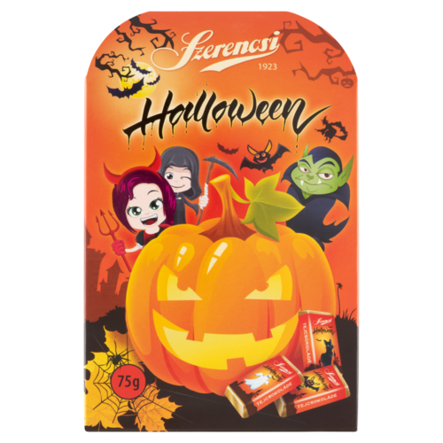Szerencsi Halloween tejcsokoládé 15 x 5 g (75 g)
