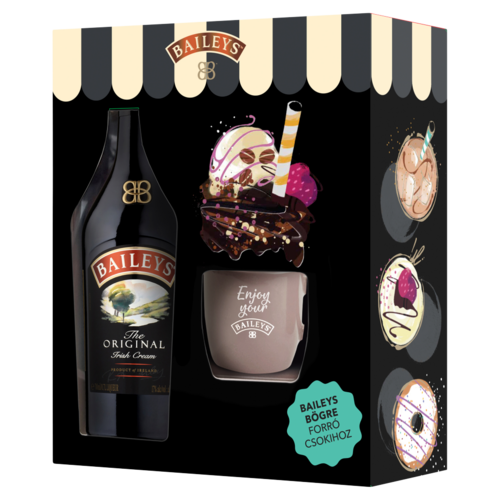 Baileys eredeti ír krémlikőr 17% 0,7 l + 1 bögre