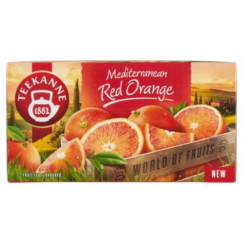 Teekanne Mediterranean Red Orange vérnarancs ízesítésű gyümölcstea 20 filter 40 g
