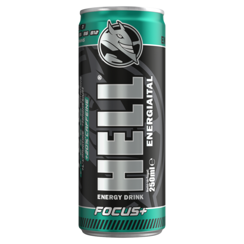 HELL Focus+ mangó-, narancs- és tuttifruttiízű energiaital 250 ml