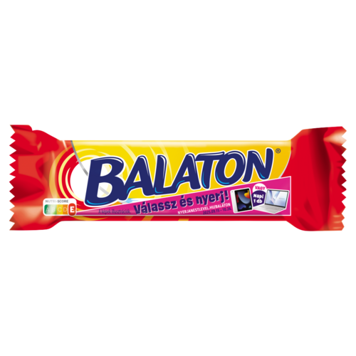 Balaton kakaós étbevonómasszával mártott, kakaós krémmel töltött ostya 27 g