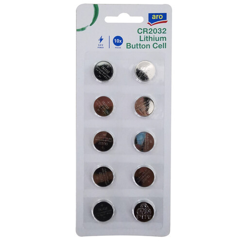 aro gombelem CR2032 10 db