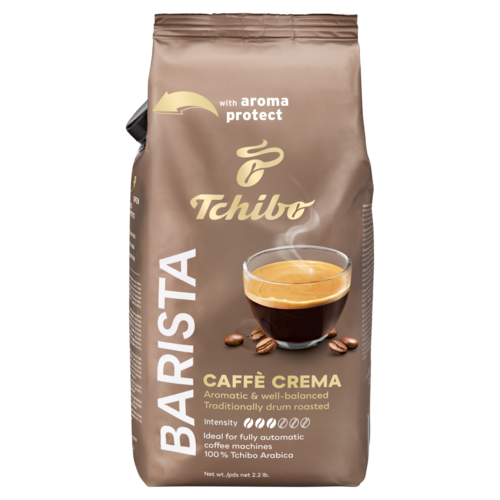 Tchibo Barista Caffè Crema szemes, pörkölt kávé 1000 g 