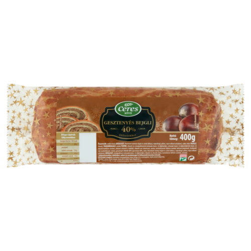 Ceres gesztenyés bejgli 40% töltelékkel 400 g
