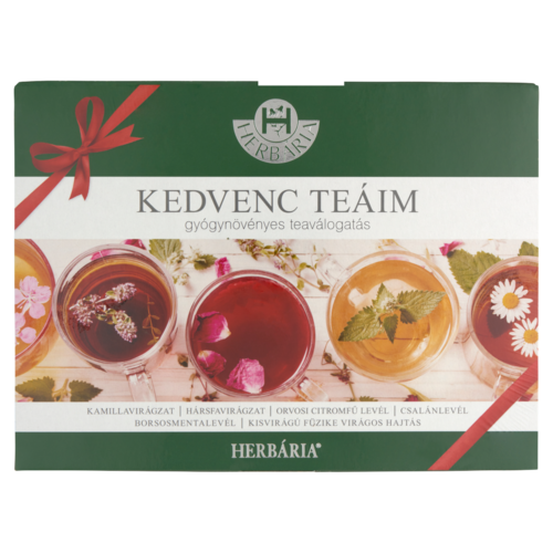 Herbária Kedvenc Teáim gyógynövényes teaválogatás 6 x 5 filter 36 g