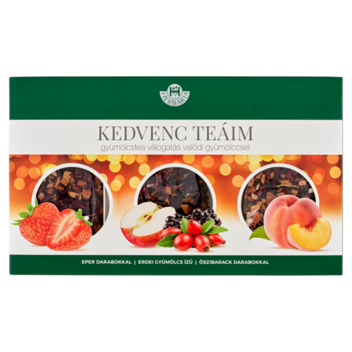 Herbária Kedvenc Teáim gyümölcstea válogatás valódi gyümölccsel 3 x 50 g (150 g)
