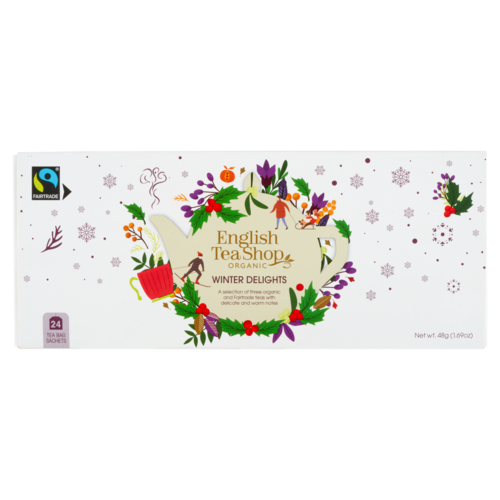 English Tea Shop Téli örömök válogatás bio tea 3 féle íz 24 teafilter 48 g