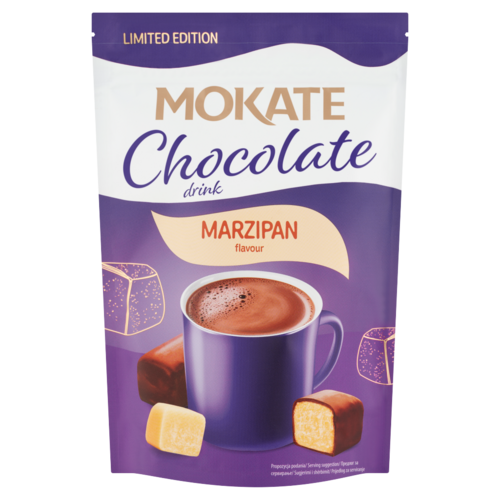 Mokate marcipán ízesítésű azonnal oldódó csokoládé italpor 120 g