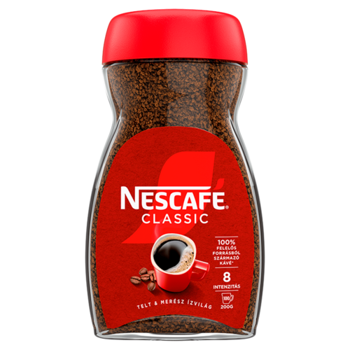 Nescafé Classic azonnal oldódó kávé 200 g