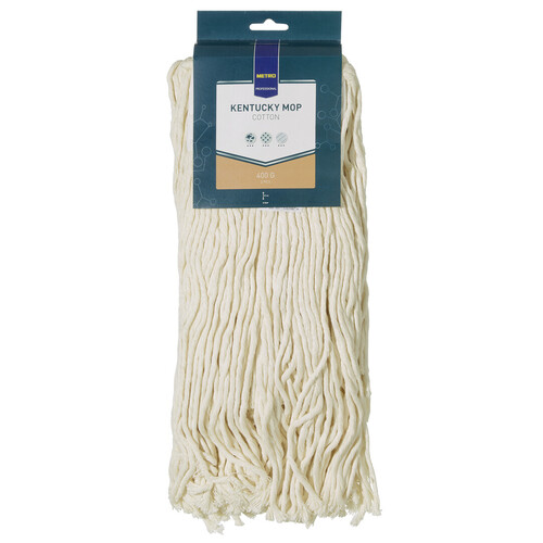 METRO PROFESSIONAL Kentucky Mop Pamut Felmosófej 2 db 400 g