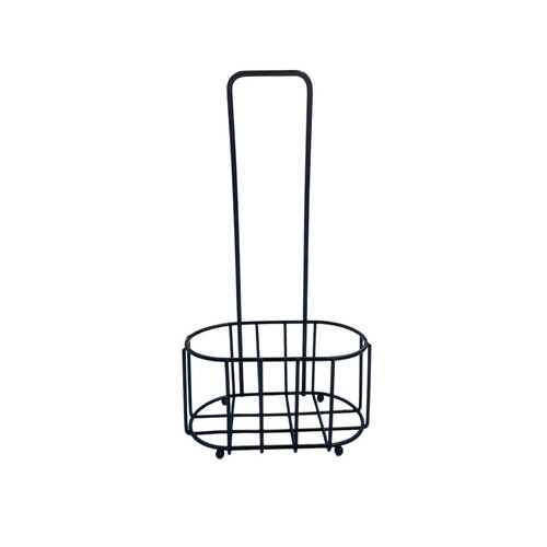 METRO PROFESSIONAL Fekete fém só és bors szóró tartó állvány