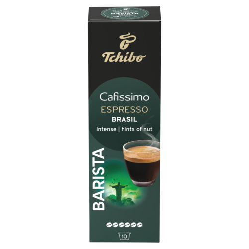 Tchibo Cafissimo Barista Edition Espresso Brasil kávékapszula 10 db 80 g