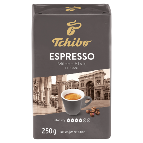 Tchibo Espresso Milano őrölt, pörkölt kávé 250 g