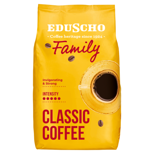 Eduscho Family Classic Coffee pörkölt, szemes kávé 750 g