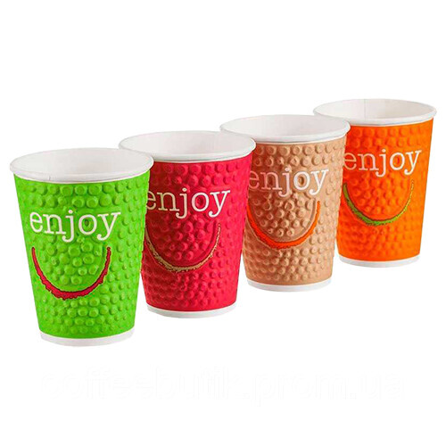 Enjoy Papír Pohár Forró Italokhoz 300 ml 45 db/csomag