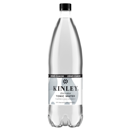 Kinley Tonic Water Zéró cukor energiamentes szénsavas üdítőital édesítőszerekkel 1,5 l