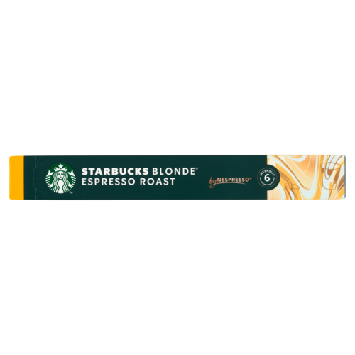 Starbucks by Nespresso Espresso Blonde Roast őrölt pörkölt kávé 10 kapszula 53 g