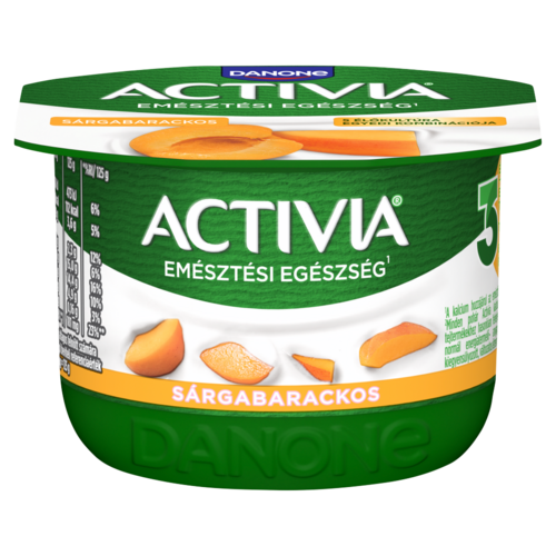 Danone Activia élőflórás sárgabarackos joghurt 125 g