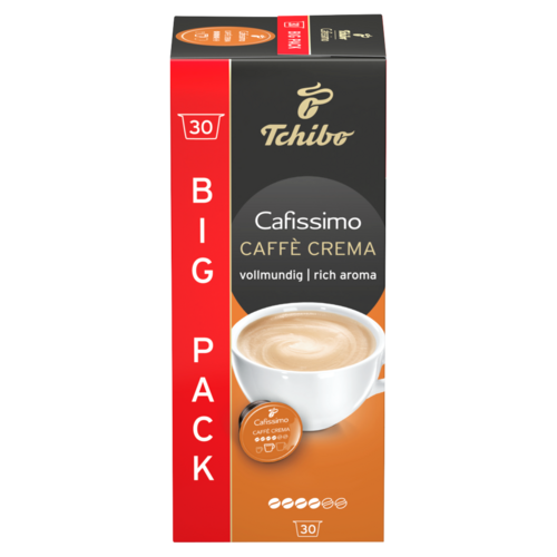Tchibo Cafissimo Caffè Crema Rich Aroma kávékapszula 30 db 228 g