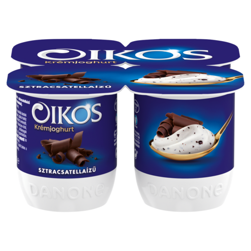 Danone Oikos sztracsatellaízű élőflórás krémjoghurt 4 x 125 g