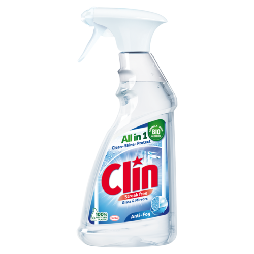 Clin Anti-fog ablaktisztító szórófejes 500 ml
