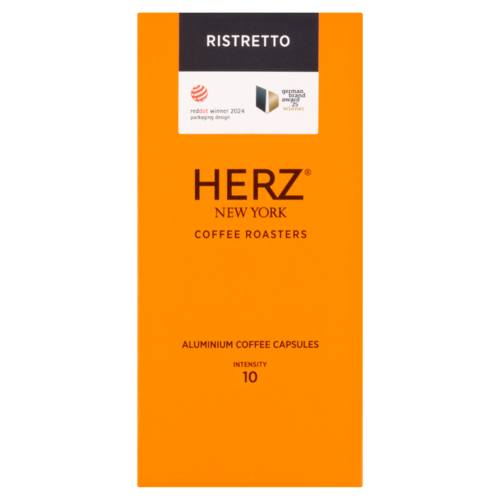 Herz Ristretto alumínium kávékapszula 10 db 57 g 