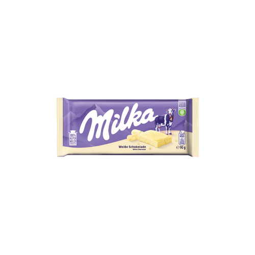 Milka fehér csokoládé 90 g