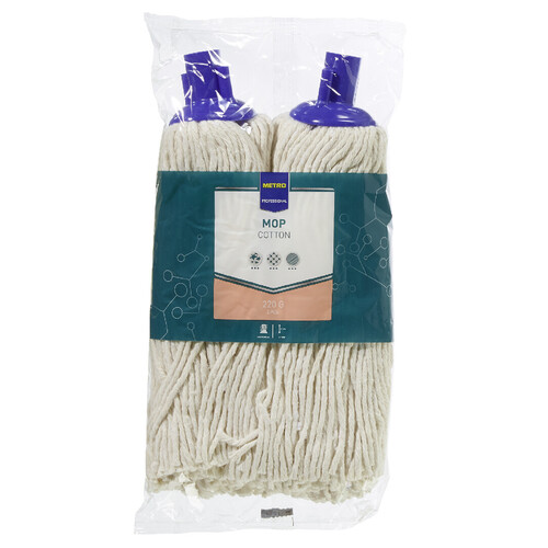 METRO PROFESSIONAL Felmosó Pamut Pótfej 220 g 2 db/csomag