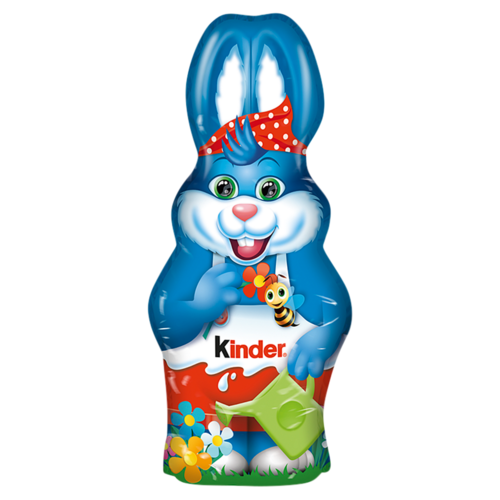 Kinder Chocolate belső tejes réteggel bevont tejcsokoládé nyúl figura 110 g