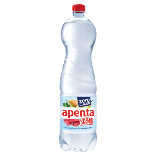 Apenta Vitamixx körte-rebarbara ízű szénsavmentes üdítőital természetes ásványvízzel 1,5 l