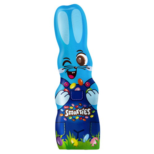 Smarties tejcsokoládé nyuszi tejcsokoládés cukor drazséval 85 g