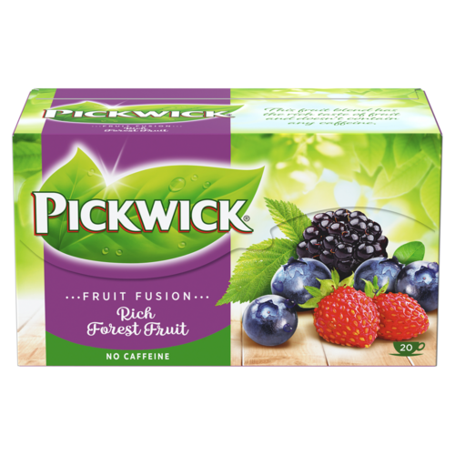 Pickwick Fruit Fusion gyümölcs- és gyógynövénytea az erdeigyümölcsök ízével 20 filter 35 g