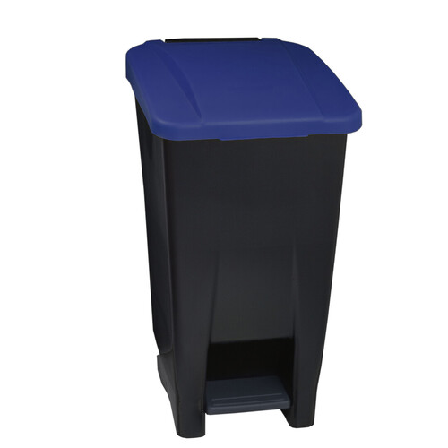 METRO PROFESSIONAL pedálos szemetes kék 120l