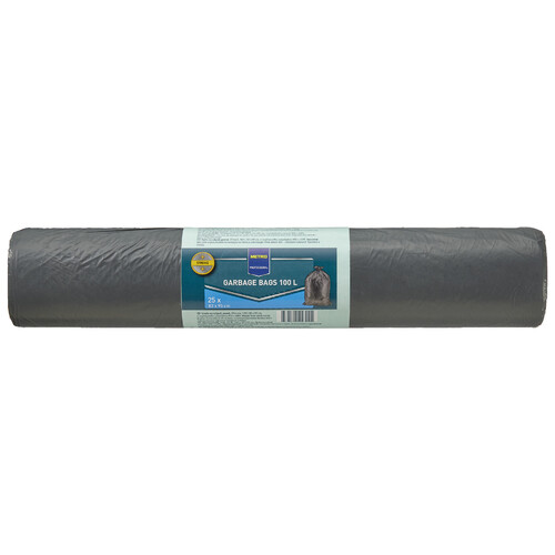 METRO PROFESSIONAL Szemeteszsák Fekete 42mikron 100l/25 db