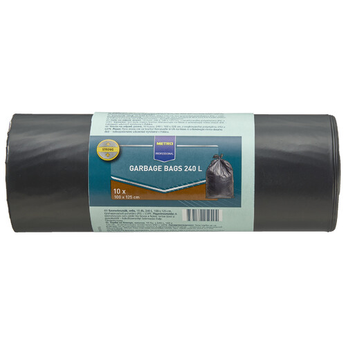 Metro Professional Szemeteszsák 60mikron 240 l  10 db