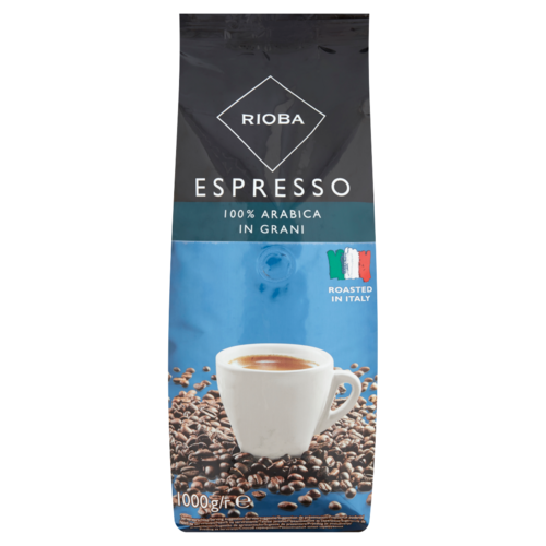 Rioba Espresso pörkölt szemes kávé 1000 g