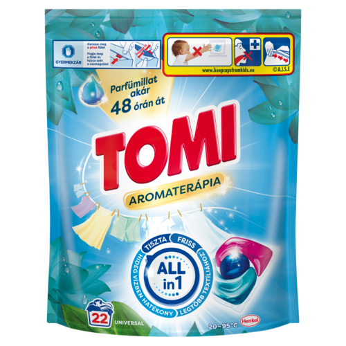 Tomi Lótusz mosókapszula 22 mosás 264 g