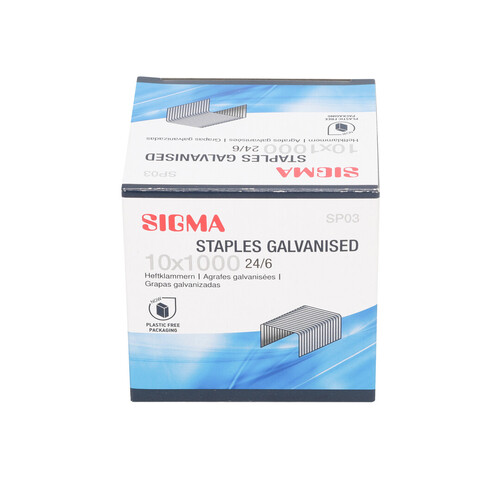 Sigma tűzőkapocs 24/6 10db