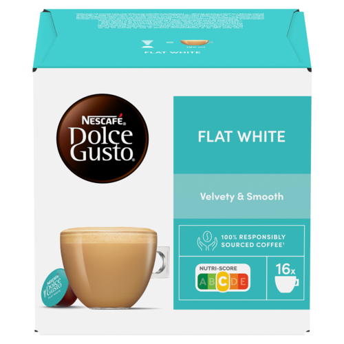 NESCAFÉ Dolce Gusto Flat White tejes kávékapszula 16 db/ 16 csésze (187,2 g)