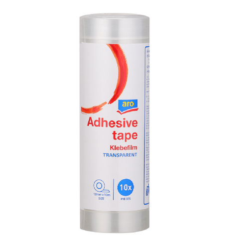 aro átlátszó ragasztószalag 12mmx10m 10db